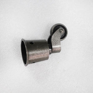 Roue pivotante en alliage de zinc T0031 à fond plat, silencieuse, avec frein, pour la décoration intérieure et les canapés - Product Image 3