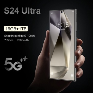 Smartphone S24 ULTRA 5G en état d'origine Écran HD de 7.3 pouces 16 Go de RAM 1 To ROM 108MP <span class=keywords><strong>Cam</strong></span> - Product Image 5