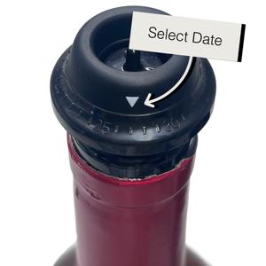 Ensemble de pompes à vide pour <span class=keywords><strong>vin</strong></span> noir - 2 bouchons en silicone réutilisables pour bouteilles de <span class=keywords><strong>vin</strong></span> - Product Image 2