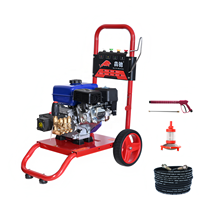 Hon GX390 Da 200/Zongshen GB200 1000 Moteur DC12V Essence Haute Pression Lave-auto 150-280bar/4000psi 4gpm Power Wash Soft Wash