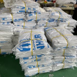 PE-Plane Weiße Farbe mit Druck logo 180GSM Hochwertige Hoch leistungs zelt abdeckung - Product Image 5