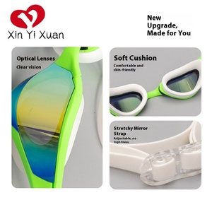 Lunettes de natation pour adultes, hommes et femmes, en polycarbonate, étanches, anti-buée, modèle XF300, lot de 1000 - Product Image 4