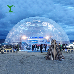 Domo Géodésique Glamping Dome Igloo <span class=keywords><strong>Ball</strong></span> Tentes pour centre d'exposition et de congrès Event Dome Tent Wedding - Product Image 2