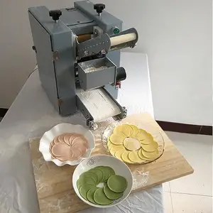 Küçük iş Momo Tortilla cips Roti Flatbread Chapati yapma makinesi restoran