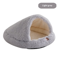 Grenzüberschreitende Neuheit: Winter-Warmes Plüsch-Muschelbett für Katzen & Hunde