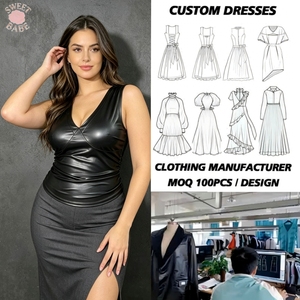Débardeur moulant grande taille tendance, sans manches, col en V profond, taille froncée, ajusté, pour femmes aux courbes généreuses, tenue de soirée et de club, camisole - Product Image 1