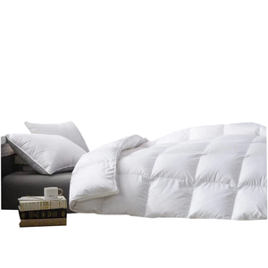 Edredón de plumón de pato blanco para hotel, 50% plumón, 50% plumas - Product Image 1