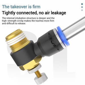 Connettore Rapido Interruttore di Velocità Cilindro Pneumatico Regolabile M5 Nuova Condizione Valvola a Farfalla in Rame Raccordo Pneumatico -5~60C - Product Image 4