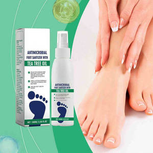 Spray antibactérien pour les pieds, désodorisant et assainissant avec huile d'arbre à thé et herbes naturelles – Fournisseur et fabricant en gros - Product Image 5