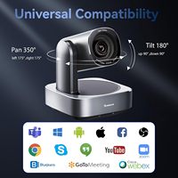 Harga Bagus Kamera Video PTZ Speakerphone Sistem Mikrofon Konferensi Sistem Konferensi Grup 2 Mikrofon Mini dan HUB