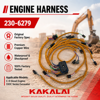 Faisceau de câblage d'excavatrice 230-6279, faisceau de câblage moteur pour excavatrice CAT C9 C-9 330C 330CL