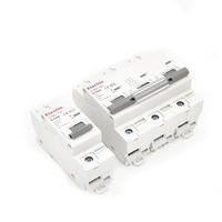 Disjoncteur miniature Capacité de rupture élevée mcb 1P 63A 230v 50/60Hz 6kA Certificat CE mcb