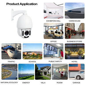 7 inch PoE + từ xa Live View 33X 36x Zoom quang ai PTZ máy ảnh âm thanh báo động 120dB PoE PTZ an ninh máy ảnh - Product Image 2