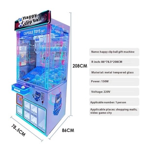 เครื่องเกมคีบตุ๊กตาหยอดเหรียญรุ่นยอดนิยมสำหรับเด็ก ปี 2025 พร้อมกล่องของขวัญสุ่ม - Product Image 3