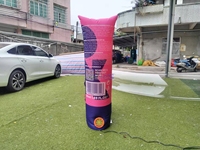 Plaza Shopping Mall Grand modèle de bouteille de protection solaire gonflable Modèle de tube de cosmétiques de baume solaire promotionnel à vendre