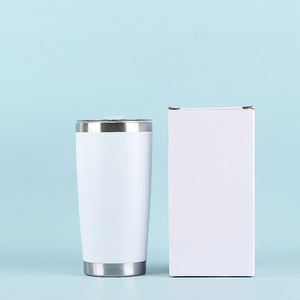 Matte Spray Paint 20oz Car Mug <b>Double</b> <b>Wall</b> Stainless Steel Ice Beverage Tumbler - Product Image 1
