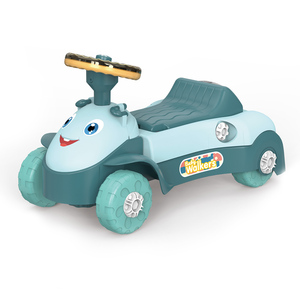 मजेदार बेबी वॉकर ट्रोली खिलौना पुश स्टलर संगीत सीखने बच्चों गतिविधि वॉकर खिलौने - Product Image 2