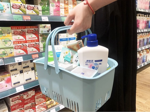 Canasta de Compras Portátil de PP para Cosméticos, Paquete de 10 Unidades, Ideal para Tiendas de Conveniencia - Product Image 6