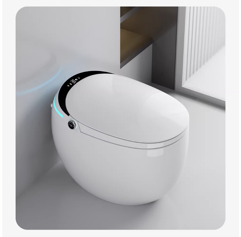Modern Intelligent Auto Ceramic Toilet Bowl Floor Sensor Flush Dual ...
