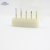 Huacera TF7100 Kit de perceuse de pièce à main dentaire de haute qualité Bits de routeur de meulage et de polissage de dents à grande vitesse pour les cliniques dentaires