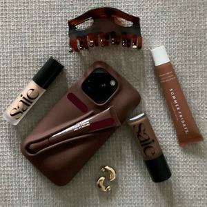 Funda de Silicona para Teléfono con Soporte para Brillo Labial para <span class=keywords><strong>iPhone</strong></span> 11-17 Pro Max, Cubierta Protectora para Móvil, para Amantes del Maquillaje - Product Image 5