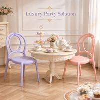 Chaises de salle à manger en plastique pour enfants, design coloré, chaise d'étude en PP pour enfants, idéale pour les maternelles et l'usage domestique – Vente chaude