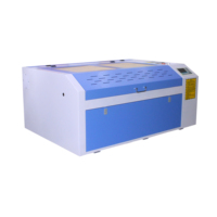Graveur laser CO2 haute performance 6040, machine de découpe autonome de table refroidie par eau, haute sécurité, économie d'énergie