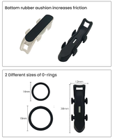 Support Magnétique Pratique de Haute Qualité pour Hameçons, Cannes à Pêche, Leurres et Appâts