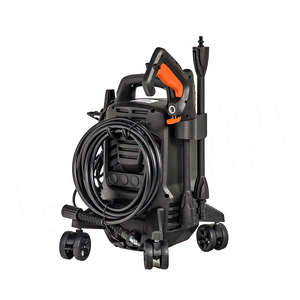 Bò rừng bizon thương nhân hộ gia đình điện 220V 1800W 5lpm xe sạch Carbon động cơ bàn chải 50Hz 100bar áp lực cao Máy giặt di động - Product Image 3