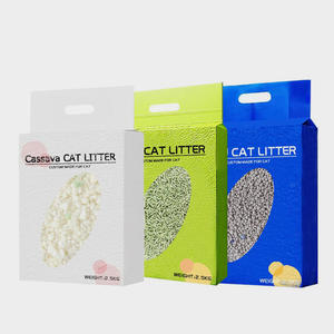 Lettiera per Gatti Premium Naturale a Base Vegetale Biodegradabile a Bassa Polvere in Cassava, Agglomerante Rapido per Gatti Sensibili - Product Image 1