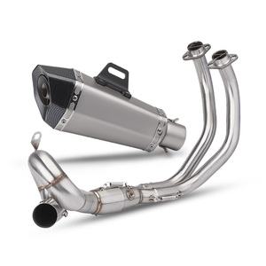 Sistema de escape completo MT07 para motocicleta, para YAMAHA 2014 - 2023 <span class=keywords><strong>TRACER</strong></span> <span class=keywords><strong>7</strong></span>/<span class=keywords><strong>GT</strong></span> 2020-2023 <span class=keywords><strong>TRACER</strong></span> 700/<span class=keywords><strong>GT</strong></span> 2016-2019 - Product Image 1