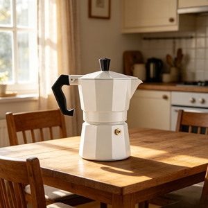 Caffettiera Moka in Lega di Alluminio per Alimenti, Multi-Capacità 150/300/450ml, Stile Italiano, Ecologica per Casa - Product Image 3