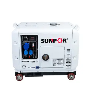 Generator Diesel 5kW portabel kecil fase tunggal Harga terbaik untuk berkemah