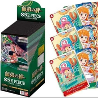 Venta al por Mayor del Juego de Cartas One Piece OP12 Bonds of Master and Pupil, Caja Sellada de Cartas Coleccionables de Anime TCG para Tiendas de Hobbies