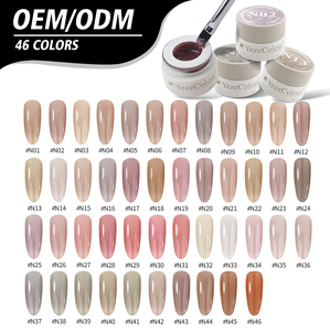 Оптовая продажа гель-лаков YEZE OEM/ODM, 46 цветов, 5 мл, оптовая продажа под собственной торговой маркой, высококачественный набор УФ-гель-лаков - Product Image 3