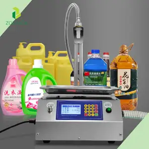 Low Price Automatic Desktop Quantitative Sub-packaging Oil Liquid Weighing and Filling Machine