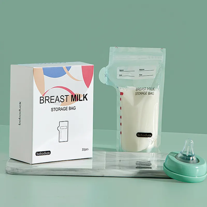 Boboduck 72 Pcs Bpa Gratis Rits Seal Moedermelk Zakken Pre Gesteriliseerd Baby Breats Voeden Melk Opbergtas Met Doos