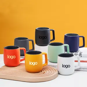 Groothandel Custom Logo Matte Kleurrijke Levendige Bieden Morandi Kleur Sublimatie Keramische Porseleinen Mok Koffie Cup Voor Gift Promotie