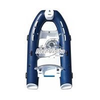 Bateaux pneumatiques à rames RIB300 en PVC/Hypalon à coque rigide de 10 pieds pour 4 personnes