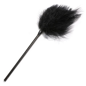 Juguetes temáticos para adultos SM Feather Flap Doble cabeza Paleta de cuero de doble propósito Nalgadas y flirteo Accesorios de rendimiento para parejas - Product Image 4