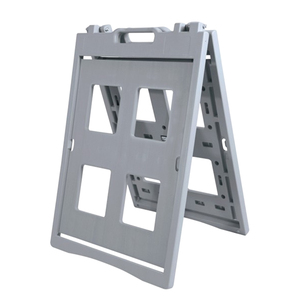 Nhựa một khung hai mặt hiển thị vỉa hè Quảng cáo khuyến mãi Poster đứng signicade Hội Đồng Quản trị với làm sáng lỗ vuông - Product Image 4