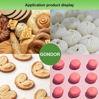 Ce barre protéinée Mooncake Pie Kubba Snack Toast barre protéinée organiser lune gâteau petit pain plateau aligner Machine