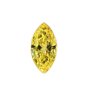 Diamante CVD Suelto de Corte Marquesa, Color Amarillo Intenso de 1ct, VVS/VS, Cultivado en Laboratorio, Certificado IGI, Gran Venta - Product Image 1
