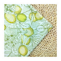 Tissu Popeline 100% Coton Biologique Tissé Imprimé Respirant à Faible MOQ pour Chemises et Vêtements Garçons & Filles