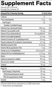 Gomitas de Vitaminas y Minerales Naturales OEM/ODM para Adultos, Desarrollo de la Inmunidad, 60 Unidades, Marca Privada - Product Image 6