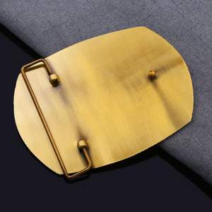 Fibbia per cintura a slitta 3D in metallo con nome in lega di zinco di alta qualità Logo personalizzato fibbia smaltata oro antico/nero per cinture - Product Image 3