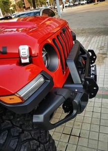 <span class=keywords><strong>Pare</strong></span>-chocs avant pour Wrangler (modèles Unlimited JL/JK 2013-2018) en acier au manganèse avec <span class=keywords><strong>protection</strong></span> tout-terrain améliorée <span class=keywords><strong>4x4</strong></span> - Product Image 5