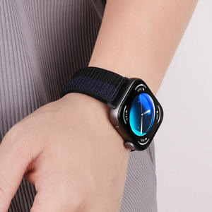 Correa de nailon transpirable para <span class=keywords><strong>Huawei</strong></span> Fit4 correa de reloj estilo bucle verde menta para Fit3 Material de tela de lujo de 22mm - Product Image 1