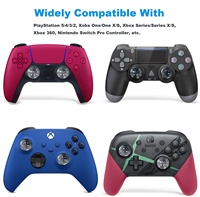Coque en silicone liquide transparente de haute qualité, universelle et mignonne, pour manettes de jeu PS2 PS3 PS4 PS5 Xbox One X 360