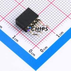 HX PM2.0-2x4P WT Pin Socket SMD,P=2mm,Horizontal Mount Connector ( Jack Structure: 2x4P )( Pitch: 2mm )( Row Spacing: 2mm ) - Product Image 2